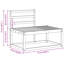  Outdoor Sofa Set 2 Pcs Garden Lounge Patio Seating Backyard Furniture