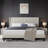 Multi-sized Upholstered Bed Frame with Channel Tufted Headboard-114902995-124323809
