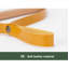 Portemanteau portatif pliant multifonctionnel pour le camping - Porte-serviettes de voyage en bois de hêtre et en cuir-111621732