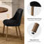 Ensemble de chaises de salle à manger rembourrées l 19,25 po Kanalu-1213393830-1220979052