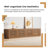 Mid Century TV Stand for Living Room,Modern TV Media Console with Ample Storage-1440215939