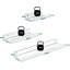Misaye 3 Piece Metal Floating Shelf