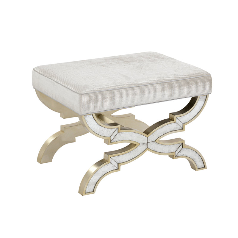 Trivi Upholstered Accent Stool