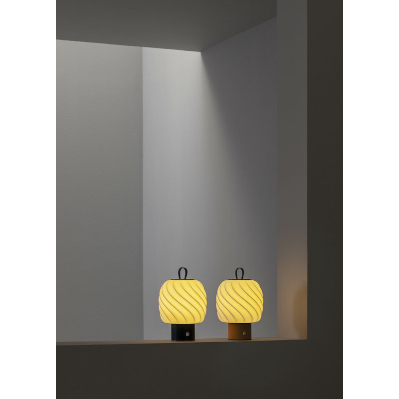 10.24" Table Lamp, Navy