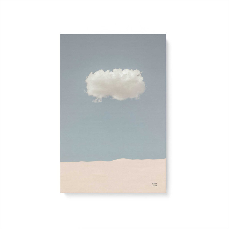 «Solitaire Cloud», reproduction sur toile