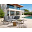 Garden Corner Sofa with Table 4 Seater Right Hand Modular-478066106-478066101