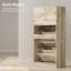 Armoire à chaussures avec 3 tiroirs-1403736488