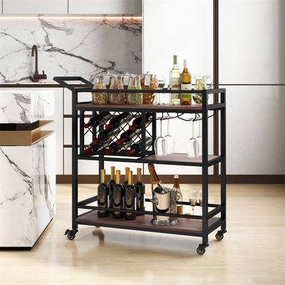 Metal Bar Cart