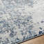 Wyona Power Loom Dark Blue/White/Charcoal Rug-1963194514