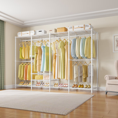 VIPEK V40 Plus Extra Large Garment Rack, Heavy Duty Clothes Rack for Hanging Clothes, 89.8" L x 15.7" W x 76.4" H