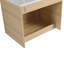Base de meuble-lavabo flottant 24 po avec porte à fermeture en douceur