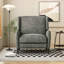 Fauteuil inclinable surdimensionné en tissu texturé-498436238