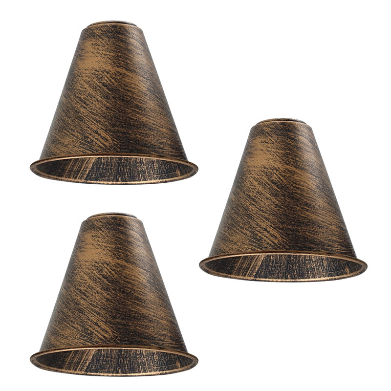 Khinvasara 17cm H Metal Empire Pendant Shade ( Uno ), Brushed Copper