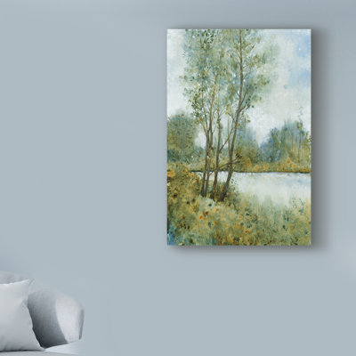 « early spring ii », reproduction de peinture à l’acrylique sur toile tendue