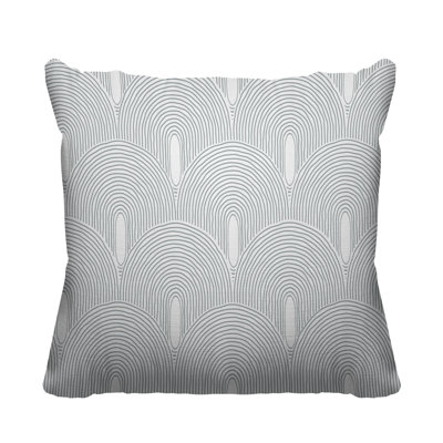 Coussin intérieur / extérieur Limpo Minimalist Mid-Century