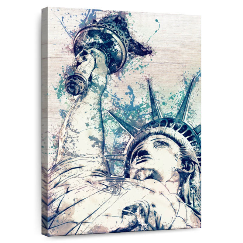 Aime Liberty NYC, 30" H x 20" W