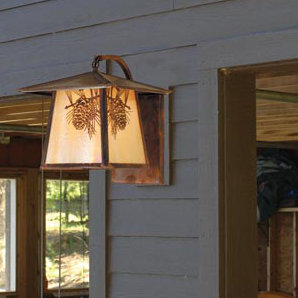 1 - Light Outdoor Wall Lantern
