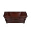 Commode 9 tiroirs Lyndon G09400-D, cerise