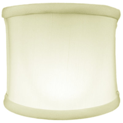 4'' H x 4'' W Linen Drum Candelabra Shade