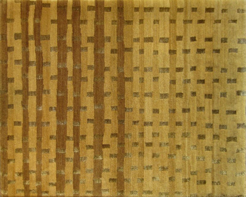 Rag Weave Striped Area Rug, Rectangle 6' x 9'
