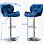 Ensemble de 2 tabourets de bar Velvet Diamond