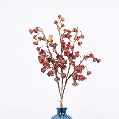 31" H Artificial Fall Wildflower Floral Arrangement For Vase Filler, Blossoms Cluster Flower Table Decoration For Home Office Wedding Party Decor