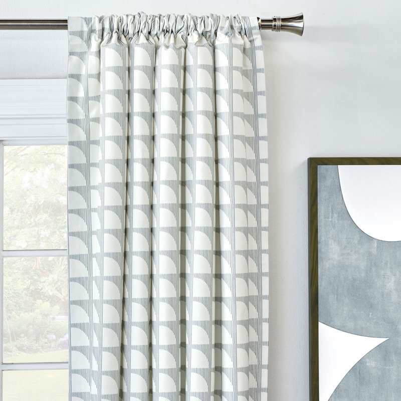 Simon Room Darkening Curtain, 48" W x 84" L
