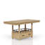 Counter Table - Caramel Finish