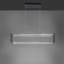 Cassundra 4 - Light Black LED Kitchen Island Pendant