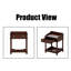 Retro Style Nightstand-573879962