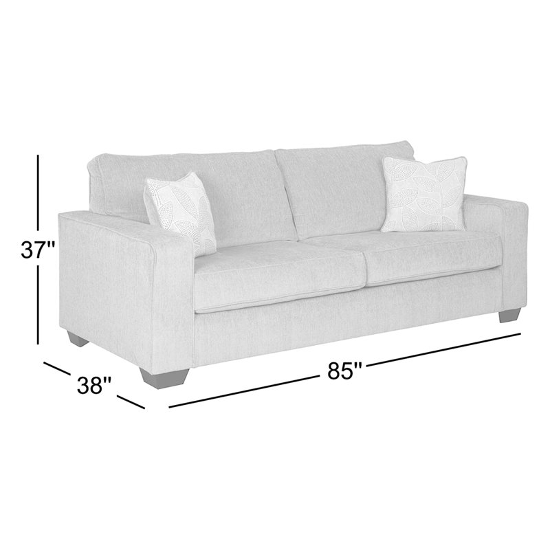 85'' Contemporary Upholstered Sleeper Sofa