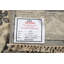 Tapis de couloir indien gris en laine Oushak 3 x 10