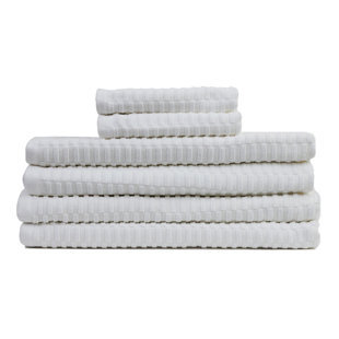 Lisbon 100% Cotton Midweight Waffle Mulit-Size Set (Set of 6)