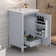 20.3 Inch Bathroom Vanity With Sink, Multi-Functional Drawer, Door Shelf, Soft-Closing Door, Black