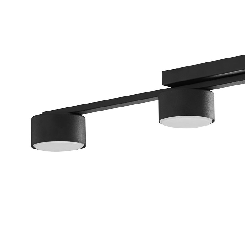 Dallas Flush Mount, Black