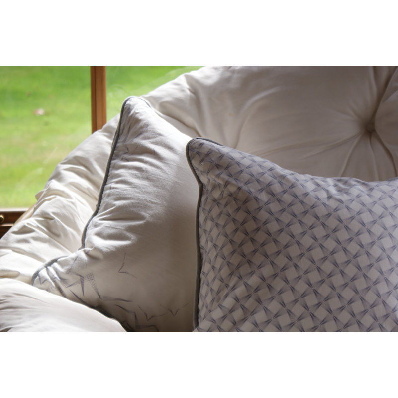 Thaksin Cotton Cushion Pillow Cover, Blue