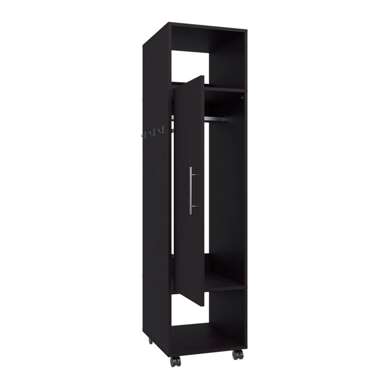 Garde-robe Boston, chambre à coucher, Noir