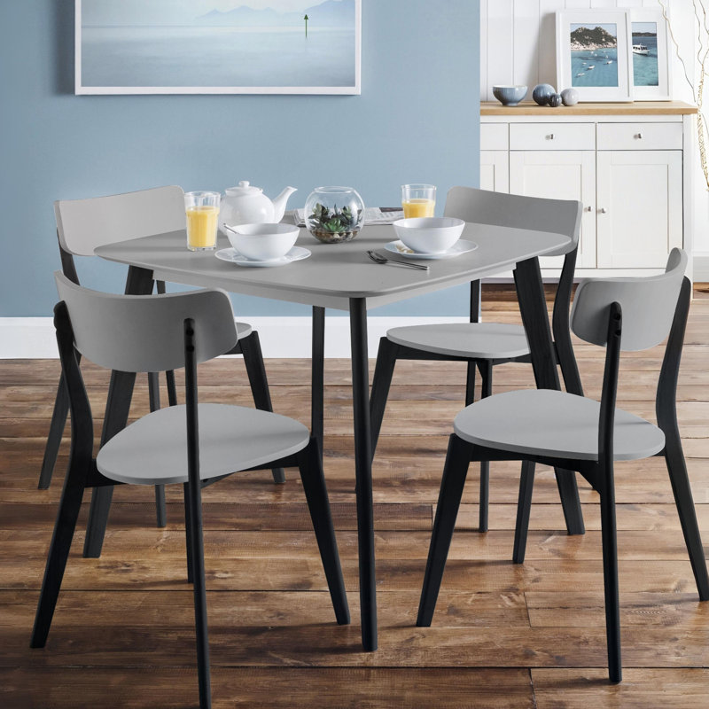 Aramis Dining Table, Grey/Black
