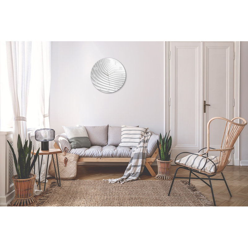 Jitendr Glass Wall Clock