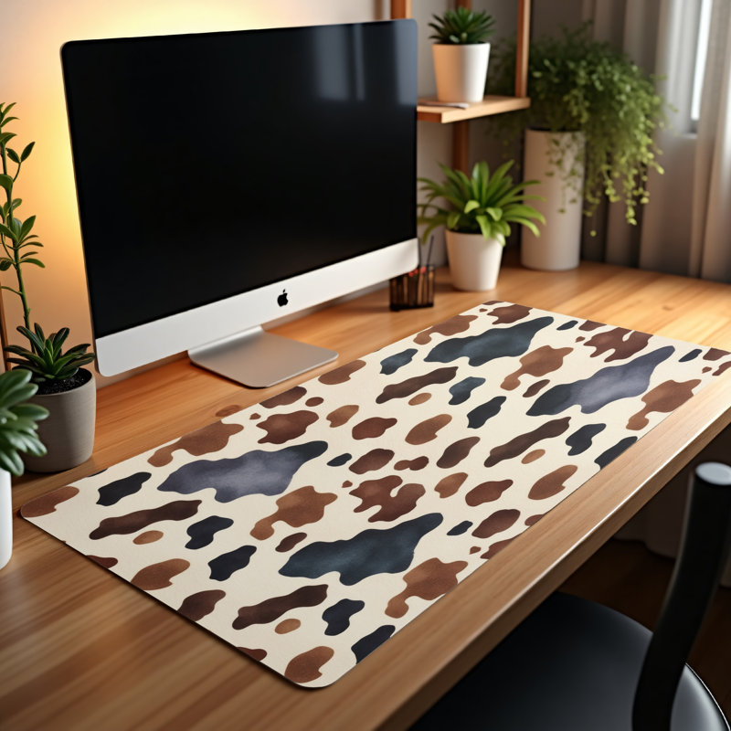 Polyester Desk Pad, 14.4x12.1