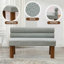 Boucle Upholstered Bench-1565639897
