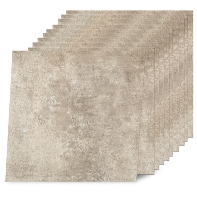 Carreaux de vinyle autocollants l 12 po x L 12 po x 1,5 mm, vinyle de luxe