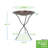 24" Classic Copper Birdbath with Ring Stand