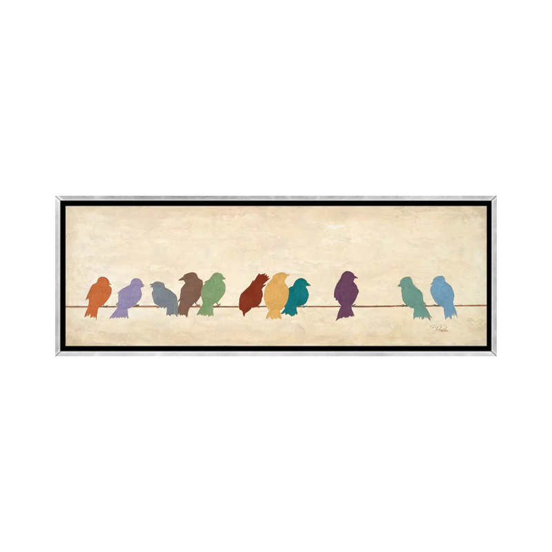 Reproduction d’art en couleurs assorties par Patricia Pinto-impression panoramique, H 60 po x l 20 po x P 1,5 po