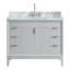 Ensemble de meuble-lavabo simple 43 po Emma-2066403897-2066403896