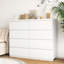 Commode 8 tiroirs pour chambre à coucher-1188562451