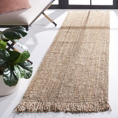 Lin Natural Fiber Hand Woven Jute Rug