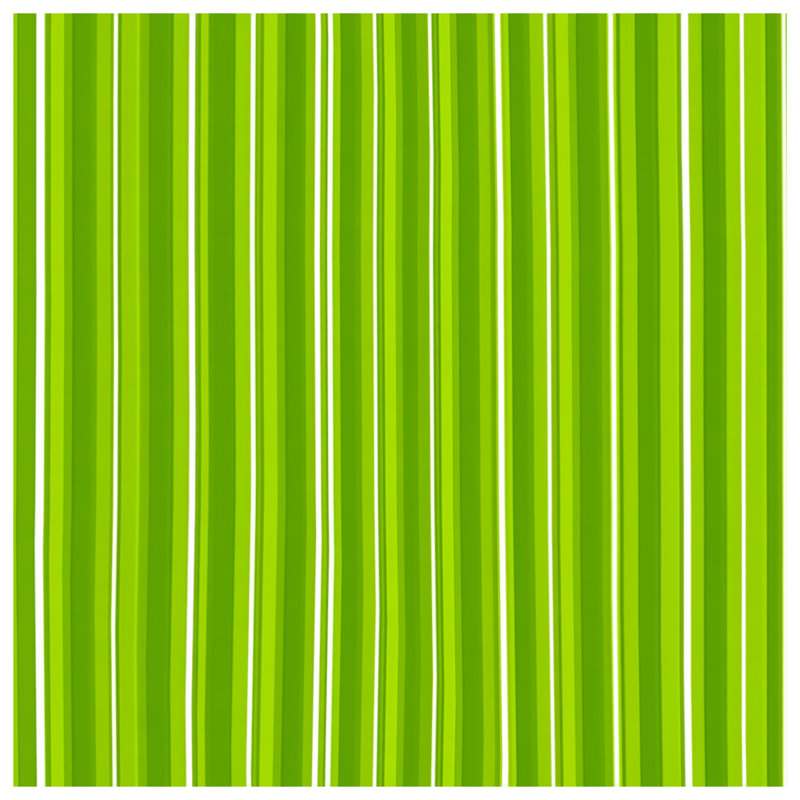 Housse de couette Green Stripes, Lit simple