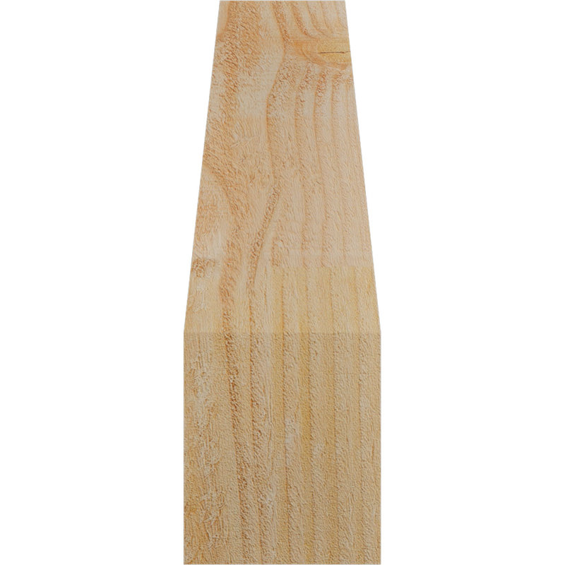Attelle de genou à poils durs l 4 po x P 10 po x H 14 po Funston, Sapin de Douglas, Brute, H 14 po x l 4 po x P 10 po