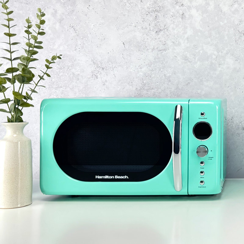 Hamilton Beach 20L Retro Microwave, Green
